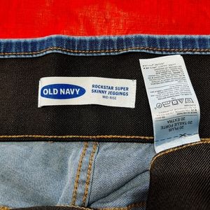 Old Navy Rockstar Super Skinny Leggings Size 20